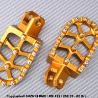 Poggiapiedi SUZUKI RMX / RM 125 / 250 79 - 02 Oro
