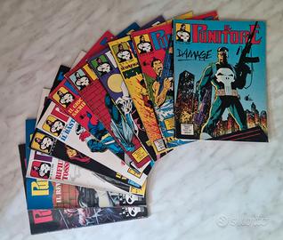 Primi numeri del fumetto "Il Punitore"