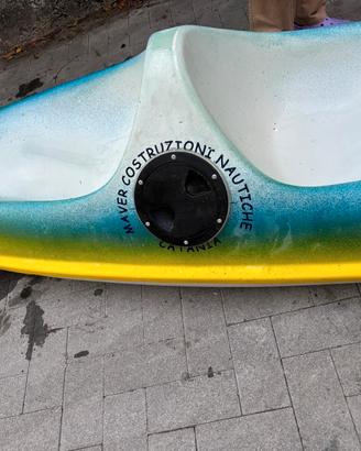 canoa  mono posto