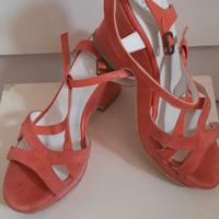 Sandalo color corallo n.39