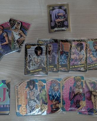 Lotto Carte Kabao JoJo Golden Wind