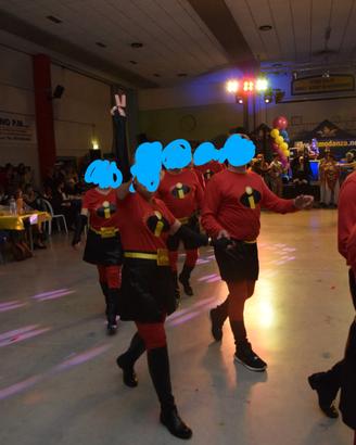 costume di carnevale serie "gli invincibili.