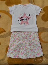 Set gonna e maglietta 