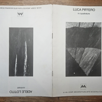 CATALOGO E INVITO A. LOTITO & L. PIFFERO 1986 AAM