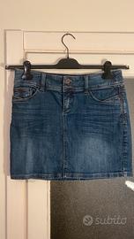 Minigonna jeans Promod