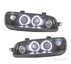 FARI FIAT PUNTO 99-03 ANGEL EYES CCFL FONDO NERO