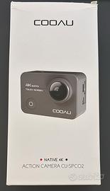 Action Cam COOAU 4K + MicroSD Samsung 128GB