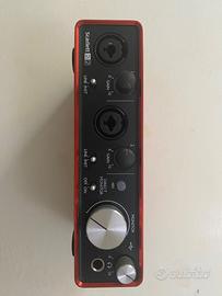 Scheda audio Focusrite Scarlett 2i2 – USB – con ca