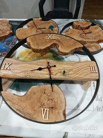 orologi a parete in legno