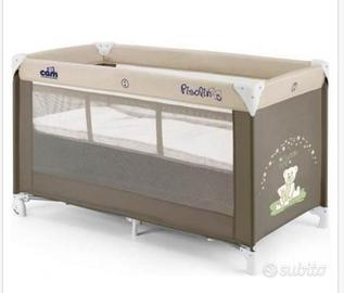 Lettino da campeggio CAM Pisolino +materasso