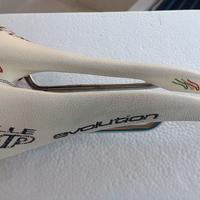 Selle bici corsa SMP Evolution Bianca
