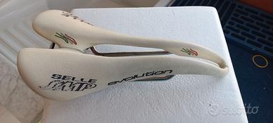 Selle bici corsa SMP Evolution Bianca