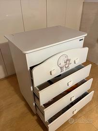 Fasciatoio CAM orsetto cassettiera