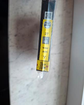 Cartuccia Epson serie sveglia 27 giallo