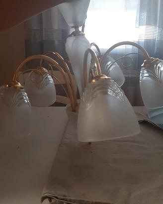 lampadario da salotto e da cucina.  