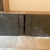 Ikea Besta KALLVIKEN ante grigio scuro eff.cemento