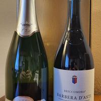 Spumante Brut Le Marchesine + Barbera d'Asti