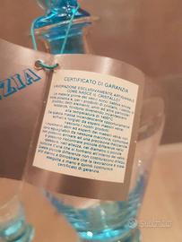 Servizio da liquore in cristallo