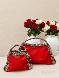 Borse similpelle rossa