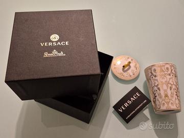 Vaso candela Versace Rosenthal con coperchio – por