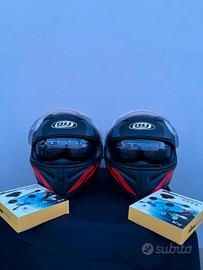Coppia di caschi integrali MT Helmets, certificati