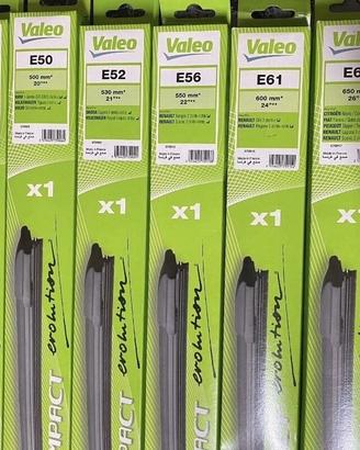 STOCK 50 PEZZI SPAZZOLE TERGICRISTALLO FLAT VALEO 