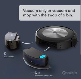 Nuovo Roomba aspira e lava iRobot Combo