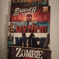 lotto 5 fumetti Osborn Punisher Zombie Mytico 