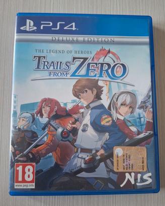 Trails From Zero Deluxe Edition ps4 PAL italiano