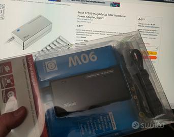 alimentatore universale 10 PIN trust 90W