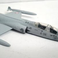 Modellino aereo Lockheed TF-104G Starfighter 