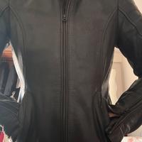 Giacca pelle moto scooter