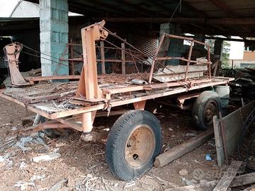 carro agricolo con scale