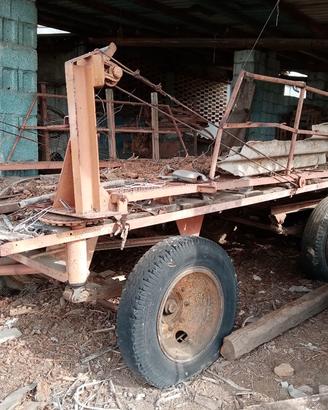 carro agricolo con scale