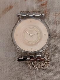 orologio Swach con bracciale in argento 