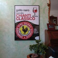 Stampa Vintage Chianti Classico anni 70 70x100