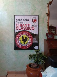 Stampa Vintage Chianti Classico anni 70 70x100