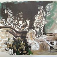 litografia di renato Guttuso