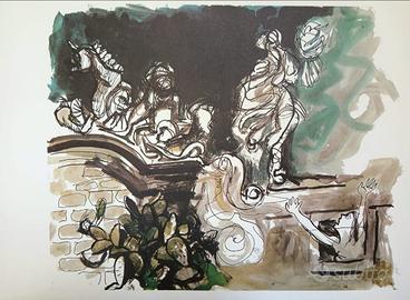 litografia di renato Guttuso