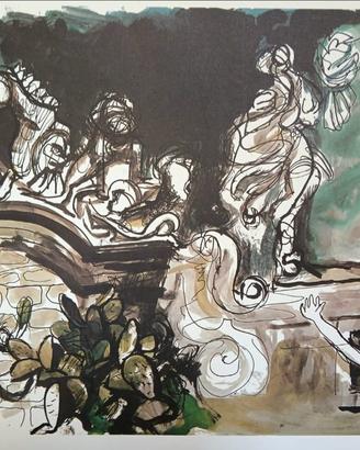 litografia di renato Guttuso