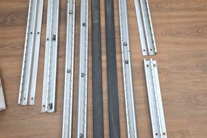 Nissan Navara d40 kit ferma carico binari morsetti