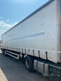 Semirimorchio centinato 2 assi Weka