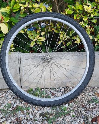 Ruote complete per bici 24X1,75 come nuove