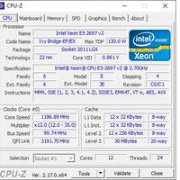 Intel Xeon E5-2697 v2–12Core/24Thread – LGA2011