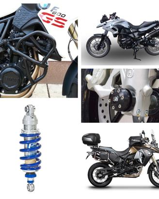 Bmw F 700 800 Gs accessori valigie plexi scarico