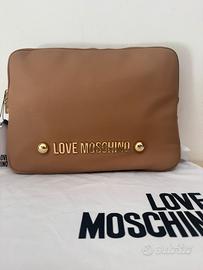 Porta iPad/ pochette Love Moschino - Nuova con car