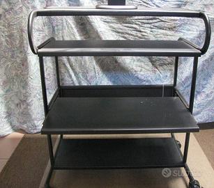 Mobile Carrello porta Pc in metallo