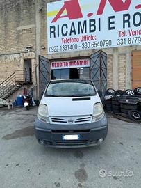 Ricambi Nissan Primastar 2.5 diesel 135cv del 2006