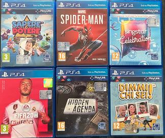 Playstation 4/PS4 Giochi