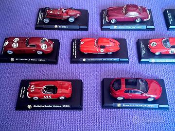 Modellino Alfa Romeo 55 pezzi intera collezione 